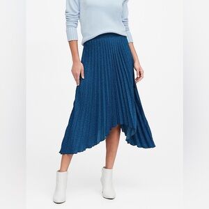 Pleated Midi Skirt